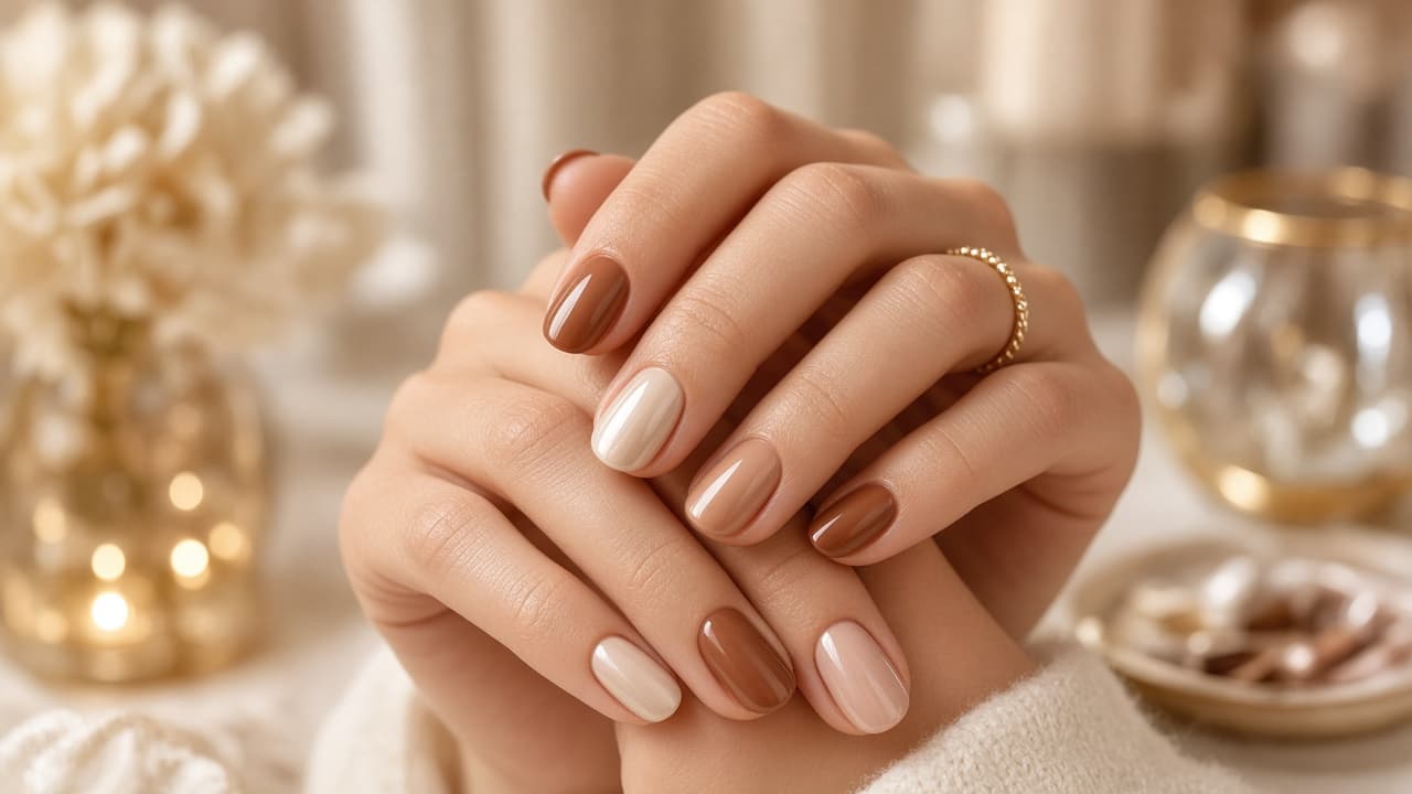 Luxury nail art at LUXE BY FERY in Antwerp